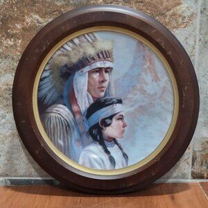 Vague Shadows The Arapaho Nation Decorative Collector Plate by Perillo Second Is